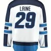 FANATICS WINNIPEG JETS PATRIK LAINE ADULT AWAY BREAKAWAY JERSEY -Jersey shop Patrik Laine Winnipeg Jets Fanatics Breakaway Jersey Back