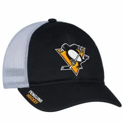 PITTSBURGH PENGUINS ADIDAS MESHBACK SLOUCH FLEX HAT