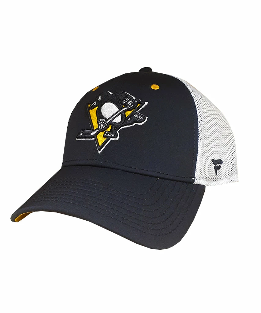 FANATICS PITTSBURGH PENGUINS MEN'S PRIMARY LOGO HAT 3 FANATICS PITTSBURGH PENGUINS MEN'S PRIMARY LOGO HAT