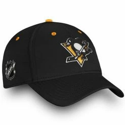 PITTSBURGH PENGUINS FANATICS MEN'S RINKSIDE SPEED FLEX HAT -Jersey shop Pittsburgh Penguins Fanatics Rinkside Speex Flex Hat Side 2