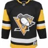 Outer Stuff PITTSBURGH PENGUINS JUNIOR PREMIER JERSEY -Jersey shop Pittsburgh Penguins Kids Premier Jersey Front min