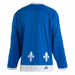 QUEBEC NORDIQUES ADIDAS TEAM CLASSICS ADULT BLUE HOCKEY JERSEY -Jersey shop QUEBEC NORDIQUES ADIDAS TEAM CLASSICS ADULT BLUE HOCKEY JERSEY BACK