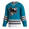 SAN JOSE SHARKS ADIDAS TEAM CLASSICS ADULT TEAL HOCKEY JERSEY 1 SAN JOSE SHARKS ADIDAS TEAM CLASSICS ADULT TEAL HOCKEY JERSEY -Jersey shop SAN JOSE SHARKS ADIDAS TEAM CLASSICS ADULT TEAL HOCKEY JERSEY FRONT SIDE