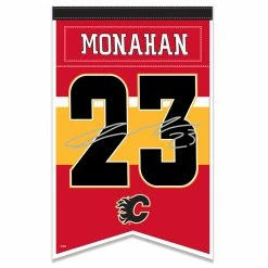Mustang SEAN MONAHAN CALGARY FLAMES PLAYER BANNER
