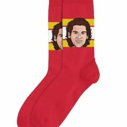Grosnor SEAN MONAHAN CALGARY FLAMES SOCKEY HALL OF FAME SOCKS