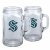 Mustang SEATTLE KRAKEN 16OZ MASON MUGS - 2 PACK -Jersey shop SEATTLE KRAKEN 16OZ MASON MUGS 2 PACK