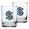 Mustang SEATTLE KRAKEN 2 PACK ROCK GLASS - ETCHED -Jersey shop SEATTLE KRAKEN 2 PACK ROCK GLASS ETCHED