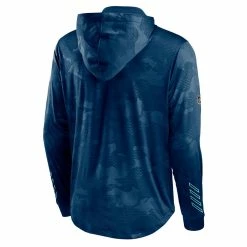 SEATTLE KRAKEN FANATICS MEN'S AUTHENTIC PRO LOCKER ROOM LIGHTWEIGHT CAMO HOODIE 5 SEATTLE KRAKEN FANATICS MEN'S AUTHENTIC PRO LOCKER ROOM LIGHTWEIGHT CAMO HOODIE -Jersey shop SEATTLE KRAKEN AUTHENTIC PRO LOCKER ROOM LIGHTWEIGHT HOODIE BACK