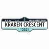 Mustang SEATTLE KRAKEN DELUXE STREET SIGN 8X23 -Jersey shop SEATTLE KRAKEN DELUXE STREET SIGN 8X23