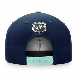 SEATTLE KRAKEN FANATICS MEN'S AUTHENTIC PRO LOCKER ROOM STRUCTURED SNAPBACK HAT -Jersey shop SEATTLE KRAKEN FANATICS MEN S AUTHENTIC PRO LOCKER ROOM STRUCTURED SNAPBACK HAT BACK