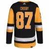 SIDNEY CROSBY PITTSBURGH PENGUINS ADIDAS ADIZERO PRIMEGREEN AUTHENTIC BLACK HOME JERSEY 1 SIDNEY CROSBY PITTSBURGH PENGUINS ADIDAS ADIZERO PRIMEGREEN AUTHENTIC BLACK HOME JERSEY -Jersey shop SIDNEY CROSBY PITTSBURGH PENGUINS ADIDAS ADIZERO PRIMEGREEN AUTHENTIC BLACK HOME JERSEY BACK