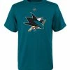 Outer Stuff SAN JOSE SHARKS KID'S PRIMARY LOGO T SHIRT -Jersey shop San Jose Sharks Kids Primary Logo Tee min