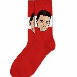 Grosnor TED LINDSAY DETROIT RED WINGS SOCKEY HALL OF FAME SOCKS