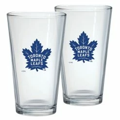 Mustang TORONTO MAPLE LEAFS 16OZ MIXING GLASS SET