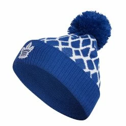 TORONTO MAPLE LEAFS ADIDAS MEN'S CUFFED KNIT POM NETMINDER BEANIE
