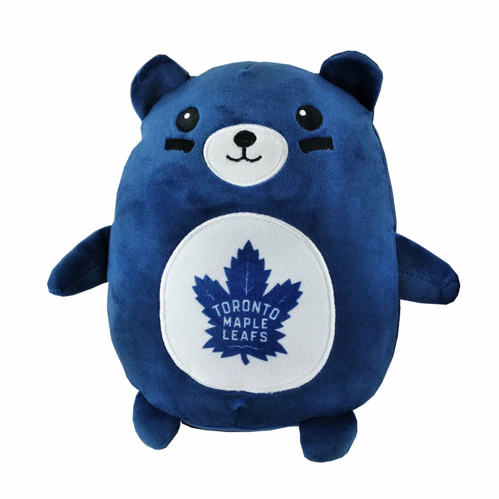 KDI TORONTO MAPLE LEAFS BEAR SMUSHERZ 10" 3 KDI TORONTO MAPLE LEAFS BEAR SMUSHERZ 10"