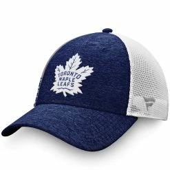 TORONTO MAPLE LEAFS FANATICS MEN'S AUTHENTIC PRO LOCKER ROOM STRUCTURED ADJUSTABLE MESH HAT