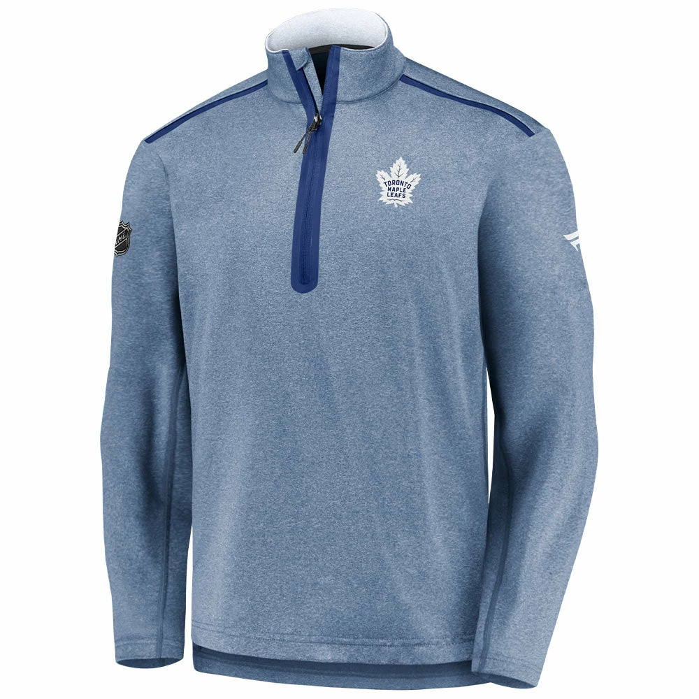 TORONTO MAUTHENTIC PROLE LEAFS FANATICS MEN'S AUTHENTIC PRO TRAVEL 1/4 ZIP TOP 3 TORONTO MAUTHENTIC PROLE LEAFS FANATICS MEN'S AUTHENTIC PRO TRAVEL 1/4 ZIP TOP