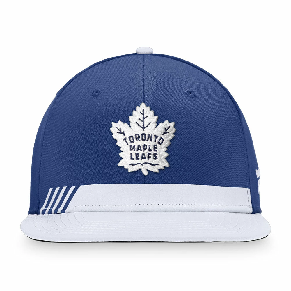 TORONTO MAPLE LEAFS FANATICS MEN'S AUTHENTIC PRO LOCKER ROOM STRUCTURED SNAPBACK HAT 4 TORONTO MAPLE LEAFS FANATICS MEN'S AUTHENTIC PRO LOCKER ROOM STRUCTURED SNAPBACK HAT - Image 2