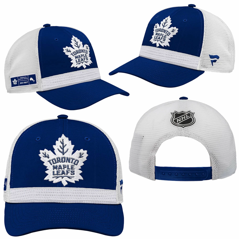 Outer Stuff TORONTO MAPLE LEAFS KIDS 2020 NHL DRAFT HAT 4 Outer Stuff TORONTO MAPLE LEAFS KIDS 2020 NHL DRAFT HAT - Image 2