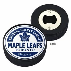 Mustang TORONTO MAPLE LEAFS PUCK BOTTLE OPENER