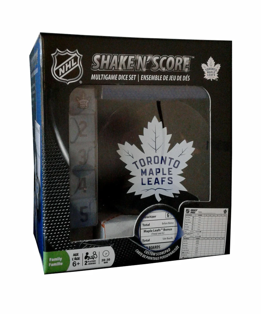 Grosnor TORONTO MAPLE LEAFS NHL SHAKE N SCORE BOARD GAME 3 Grosnor TORONTO MAPLE LEAFS NHL SHAKE N SCORE BOARD GAME