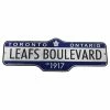 THE SPORTS VAULT TORONTO MAPLE LEAFS STANDARD STREET SIGN 1 THE SPORTS VAULT TORONTO MAPLE LEAFS STANDARD STREET SIGN -Jersey shop Toronto Maple Leafs Street Sign
