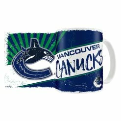 Mustang VANCOUVER CANUCKS 15OZ SUBLIMATED CLASSIC MUG