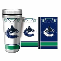 Mustang VANCOUVER CANUCKS 16OZ JERSEY WRAP TRAVEL MUG