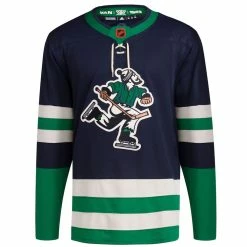 VANCOUVER CANUCKS ADIDAS ADIZERO PRIMEGREEN AUTHENTIC REVERSE RETRO 2.0 JERSEY