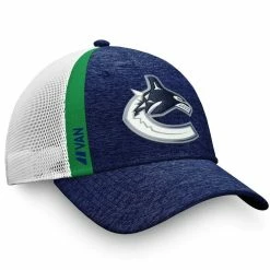VANCOUVER CANUCKS FANATICS MEN'S AUTHENTIC PRO LOCKER ROOM STRUCTURED ADJUSTABLE MESH HAT -Jersey shop VANCOUVER CANUCKS FANATICS MEN S AP LOCKER ROOM STRUCTURED ADJUSTABLE MESH HAT RIGHT