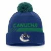 VANCOUVER CANUCKS FANATICS MEN'S AUTHENTIC PRO LOCKER ROOM BEANIE CUFF POM TOQUE 1 VANCOUVER CANUCKS FANATICS MEN'S AUTHENTIC PRO LOCKER ROOM BEANIE CUFF POM TOQUE -Jersey shop VANCOUVER CANUCKS FANATICS MEN S AUTHENTIC PRO LOCKER ROOM BEANIE CUFF POM TOQUE FRONT