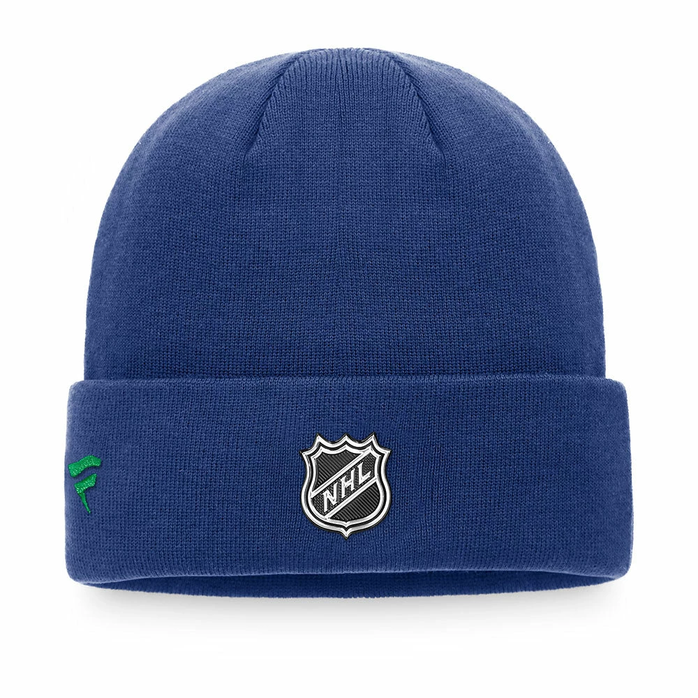 VANCOUVER CANUCKS FANATICS MEN'S AUTHENTIC PRO LOCKER ROOM CUFF BEANIE TOQUE 4 VANCOUVER CANUCKS FANATICS MEN'S AUTHENTIC PRO LOCKER ROOM CUFF BEANIE TOQUE - Image 2