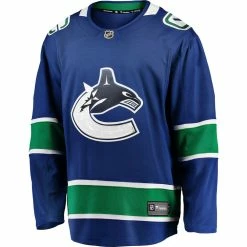VANCOUVER CANUCKS FANATICS MEN'S BREAKAWAY HOME JERSEY