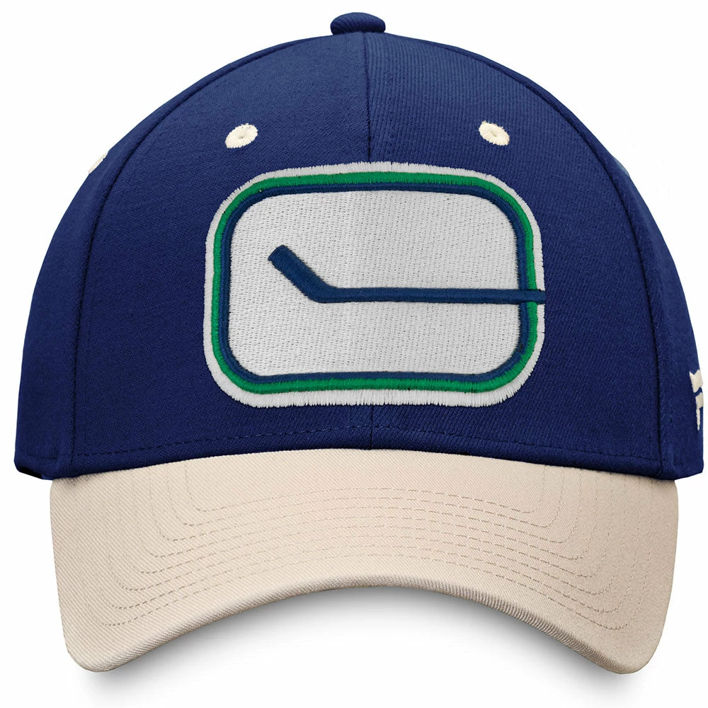 VANCOUVER CANUCKS FANATICS MEN'S TRUE CLASSICS STRUCTURED STRETCH FLEX HAT 4 VANCOUVER CANUCKS FANATICS MEN'S TRUE CLASSICS STRUCTURED STRETCH FLEX HAT - Image 2