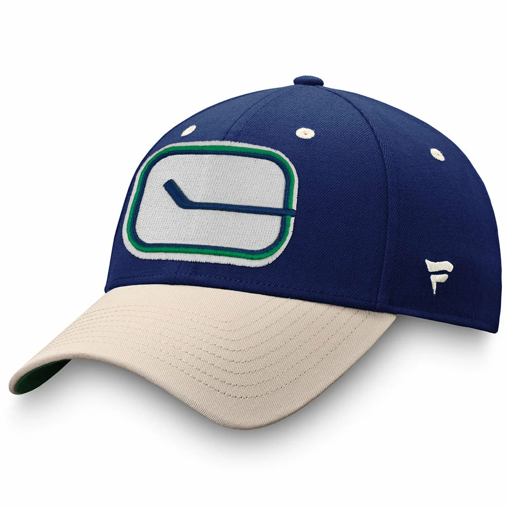 VANCOUVER CANUCKS FANATICS MEN'S TRUE CLASSICS STRUCTURED STRETCH FLEX HAT 3 VANCOUVER CANUCKS FANATICS MEN'S TRUE CLASSICS STRUCTURED STRETCH FLEX HAT