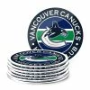Mustang VANCOUVER CANUCKS TEAM STRIPE COASTER - 8 PACK