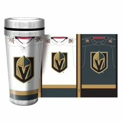Mustang VEGAS GOLDEN KNIGHTS 16OZ JERSEY WRAP TRAVEL MUG