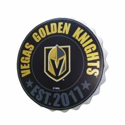 KDI VEGAS GOLDEN KNIGHTS BOTTLE CAP WALL LOGO