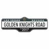 Mustang VEGAS GOLDEN KNIGHTS DELUXE STREET SIGN 8X23 1 Mustang VEGAS GOLDEN KNIGHTS DELUXE STREET SIGN 8X23 -Jersey shop VEGAS GOLDEN KNIGHTS DELUXE STREET SIGN 8X23