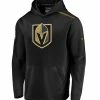 VEGAS GOLDEN KNIGHTS FANATICS MEN'S RINKSIDE SYNTH PULLOVER HOODIE -Jersey shop VEGAS GOLDEN KNIGHTS FANATICS MENS RINKSIDE SYNTH PULLOVER HOODIE FRONT