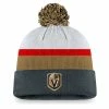 VEGAS GOLDEN KNIGHTS FANATICS MEN'S AUTHENTIC PRO DRAFT CUFF POM KNIT TOQUE 2 VEGAS GOLDEN KNIGHTS FANATICS MEN'S AUTHENTIC PRO DRAFT CUFF POM KNIT TOQUE -Jersey shop VEGAS GOLDEN KNIGHTS FANATICS MEN S AUTHENTIC PRO DRAFT CUFF POM KNIT TOQUE FRONT