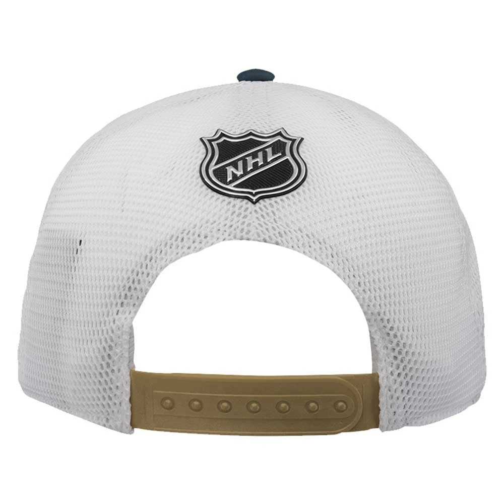 Outerstuff VEGAS GOLDEN KNIGHTS KIDS AUTHENTIC PRO DRAFT MESHBACK HAT 6 Outerstuff VEGAS GOLDEN KNIGHTS KIDS AUTHENTIC PRO DRAFT MESHBACK HAT - Image 4