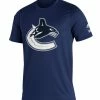 VANCOUVER CANUCKS ADIDAS ADULT REVERSE RETRO AMPLIFIER T SHIRT -Jersey shop Vancouver Canucks Adidas Reverse Retro Amplifier T Shirt Front