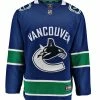 FANATICS VANCOUVER CANUCKS ADULT HOME BREAKAWAY JERSEY -Jersey shop Vancouver Canucks Fanatics Home Jersey Front