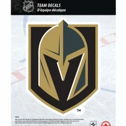 Mustang VEGAS GOLDEN KNIGHTS 5" X 7" NHL TEAM DECAL