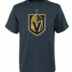 Outer Stuff VEGAS GOLDEN KNIGHTS KID'S PRIMARY LOGO T SHIRT
