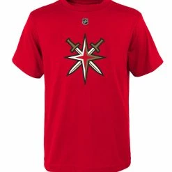 Outer Stuff VEGAS GOLDEN KNIGHTS KIDS SPECIAL EDITION PRIMARY LOGO T SHIRT