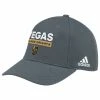 VEGAS GOLDEN KNIGHTS ADIDAS OFFICIAL 2018 NHL PLAYOFFS CAP 1 VEGAS GOLDEN KNIGHTS ADIDAS OFFICIAL 2018 NHL PLAYOFFS CAP -Jersey shop Vegas Golden Knights Playoff Hat Front