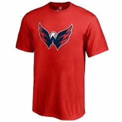 WASHINGTON CAPITALS FANATICS ADULT PRIMARY LOGO SHIRT